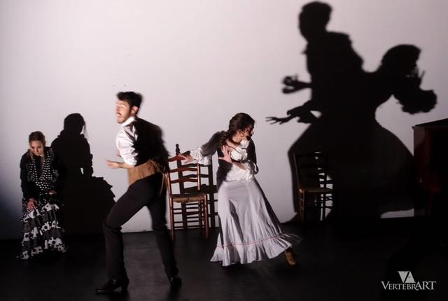 《血色婚礼中的沉默》在西班牙试演 小池博史 摄