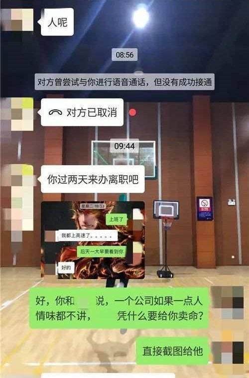 网友分享聊天记录