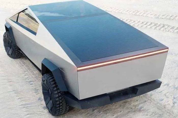 Cybertruck太阳能版示意图