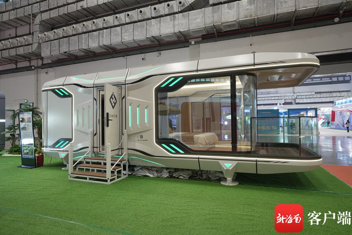 　　2023年（第四届）海南国际旅游装备博览会展会现场。记者 郑光平 摄