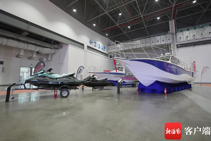 　　2023年（第四届）海南国际旅游装备博览会展会现场。记者 郑光平 摄
