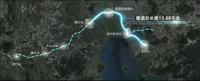 ▲深江铁路站点示意图，仅供参考，以最终建成为准