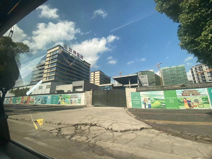 今年10月红桥医院项目现场，图源：投资者提供
