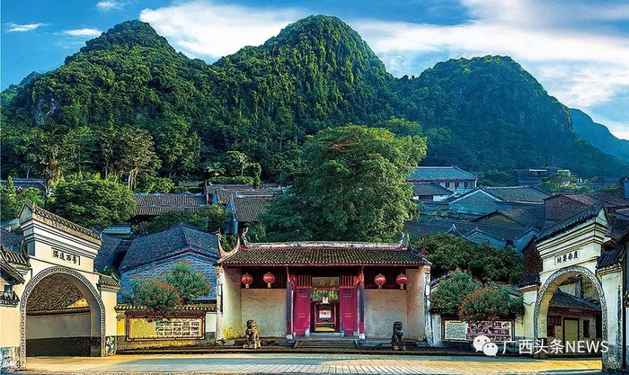 忻城莫土司衙署。来源：忻城县人民政府