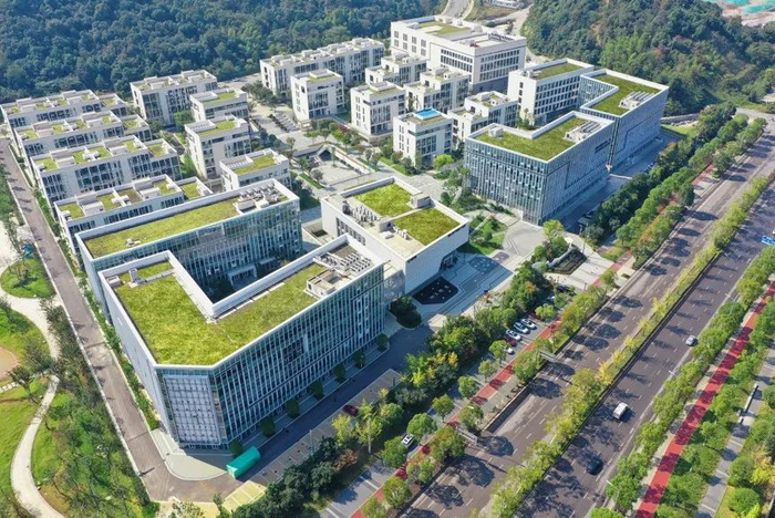 ▲长沙健康医疗大数据产业孵化基地。