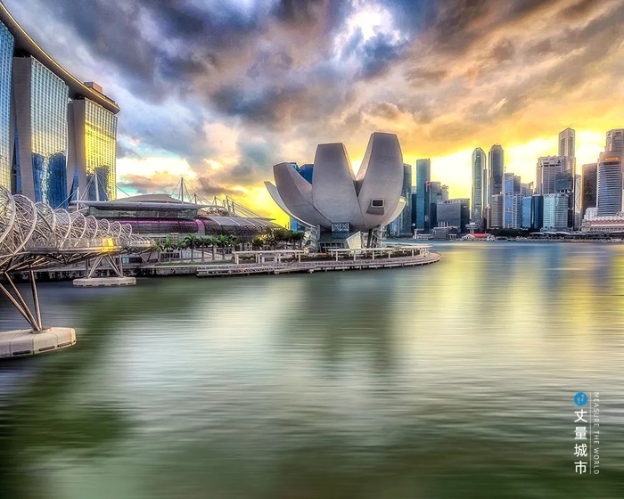 莲花形状的金沙艺术科学博物馆