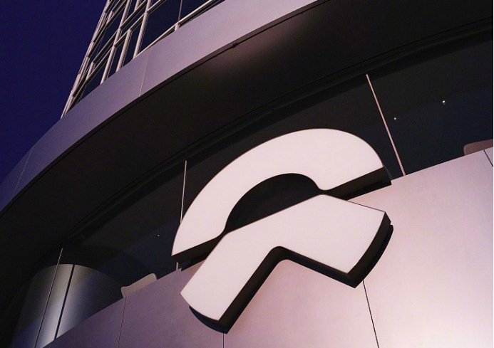 蔚来LOGO。 蔚来品牌供图 华龙网发