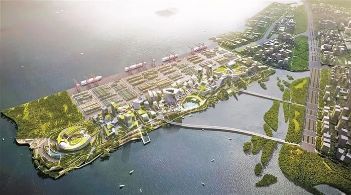 ▲腾讯“企鹅岛”效果图。（深圳商报资料图片）