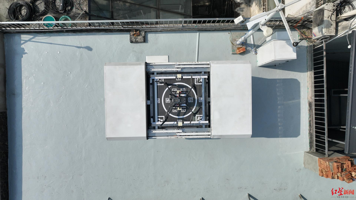 ▲“鲲石”AI无人机基站