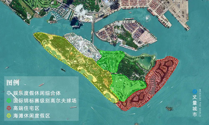 政府依势开发布局：保留中部植物群落，娱乐项目建设在外围