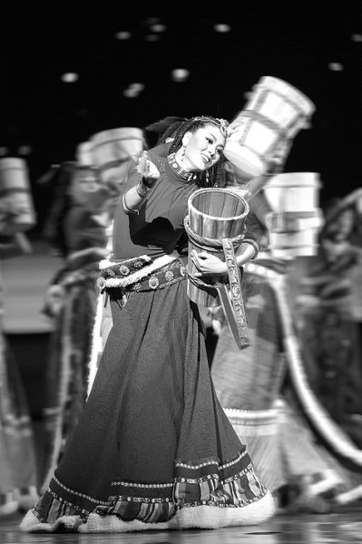 舞剧《大河之源》 资料图片