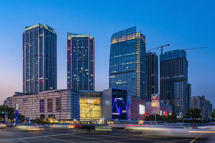 合生汇外景 图片来源：成都温江合生汇提供