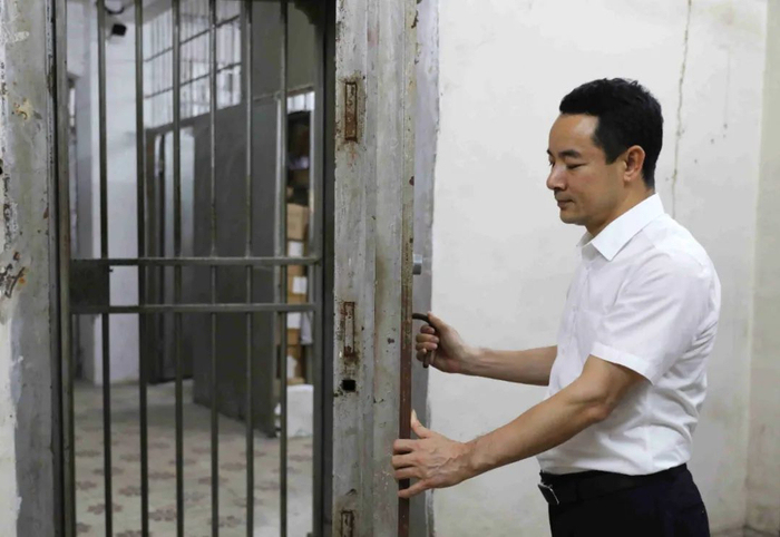 ▲层层加密的地下金库