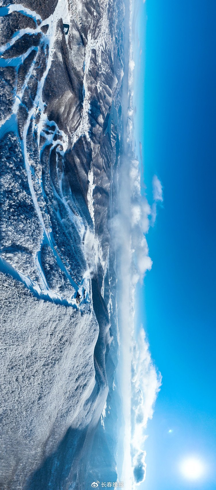 吉林市万科松花湖滑雪场  郭亮/摄