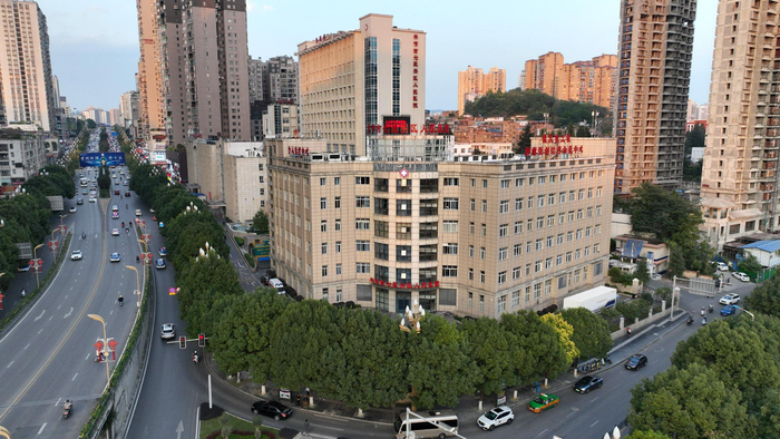 毕节市七星关区人民医院航拍图（七星关区人民医院供图）