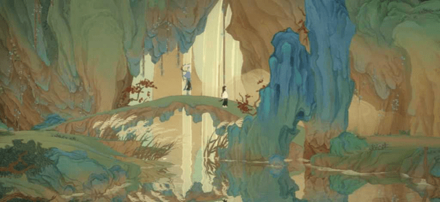 以千里江山图为蓝本改编的游戏