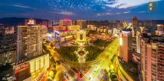 市政广场商圈 威摄 摄