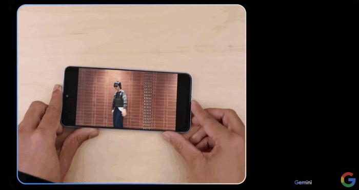 宣传视频显示，Gemini能够直接识别视频。