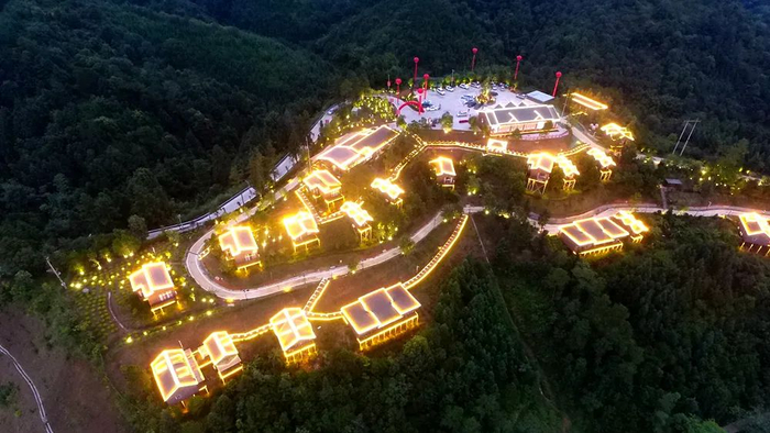 六堡茶生态旅游景区六堡茶庄园 潘绍珊 摄