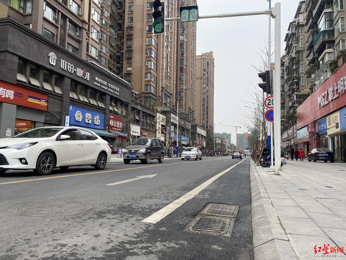 ▲市民观察员参观元通路-锦祥路