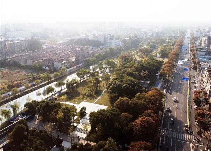 竹西街道运河新生城市更新项目。