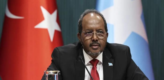 索马里总统马哈茂德。