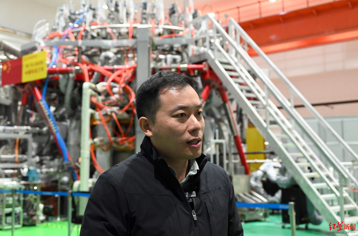 ▲中核集团核工业西南物理研究院聚变科学所所长钟武律