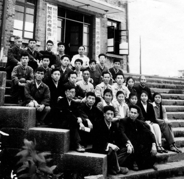 1965年，原轻工业部泸州老窖查定项目组合影