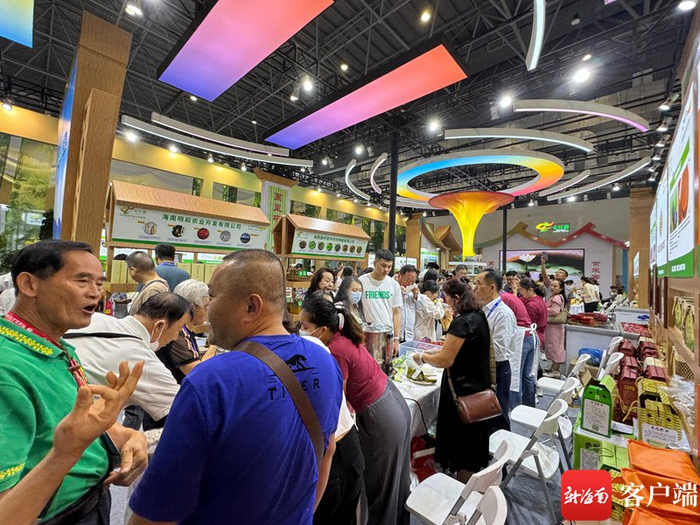 　　2023年冬交会屯昌馆。屯昌融媒体供图