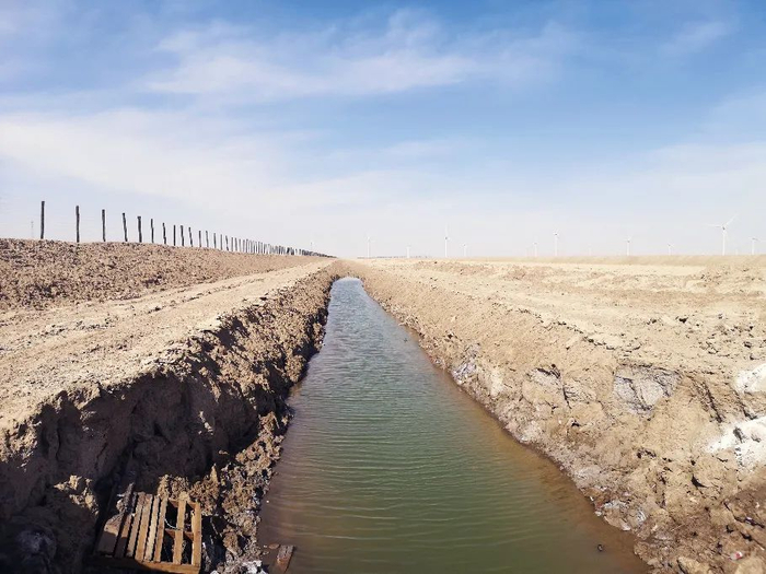 拦洪蓄水技术  丁录胜/供图
