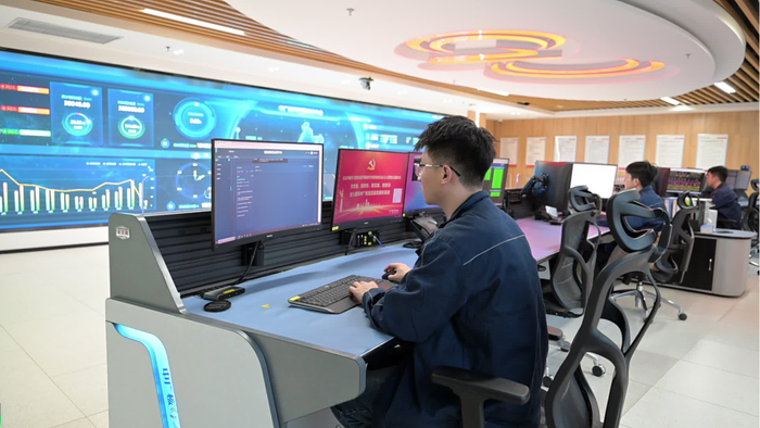 中广核新能源兴安盟集控中心。