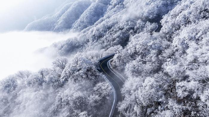 雪後河南,美出