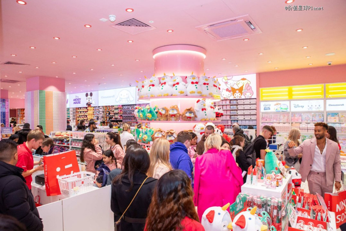 名创优品英国旗舰店。 图源：名创优品官方网站。