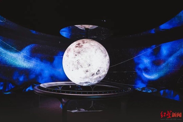 ▲三体沉浸式艺术展