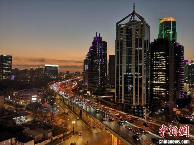 上海掠影。 范宇斌 摄