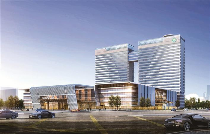     徐州市中医院新院效果图