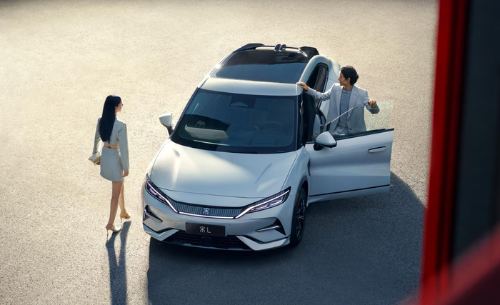 比亚迪宋L。 比亚迪汽车供图 华龙网发