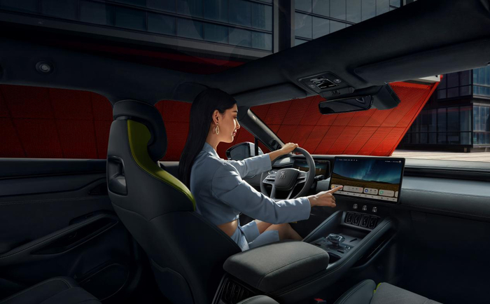 比亚迪宋L智能座舱。 比亚迪汽车供图 华龙网发