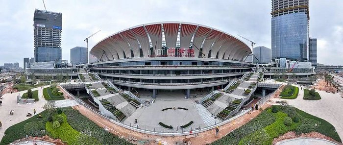 广州白云站。图片来源：广州政府网