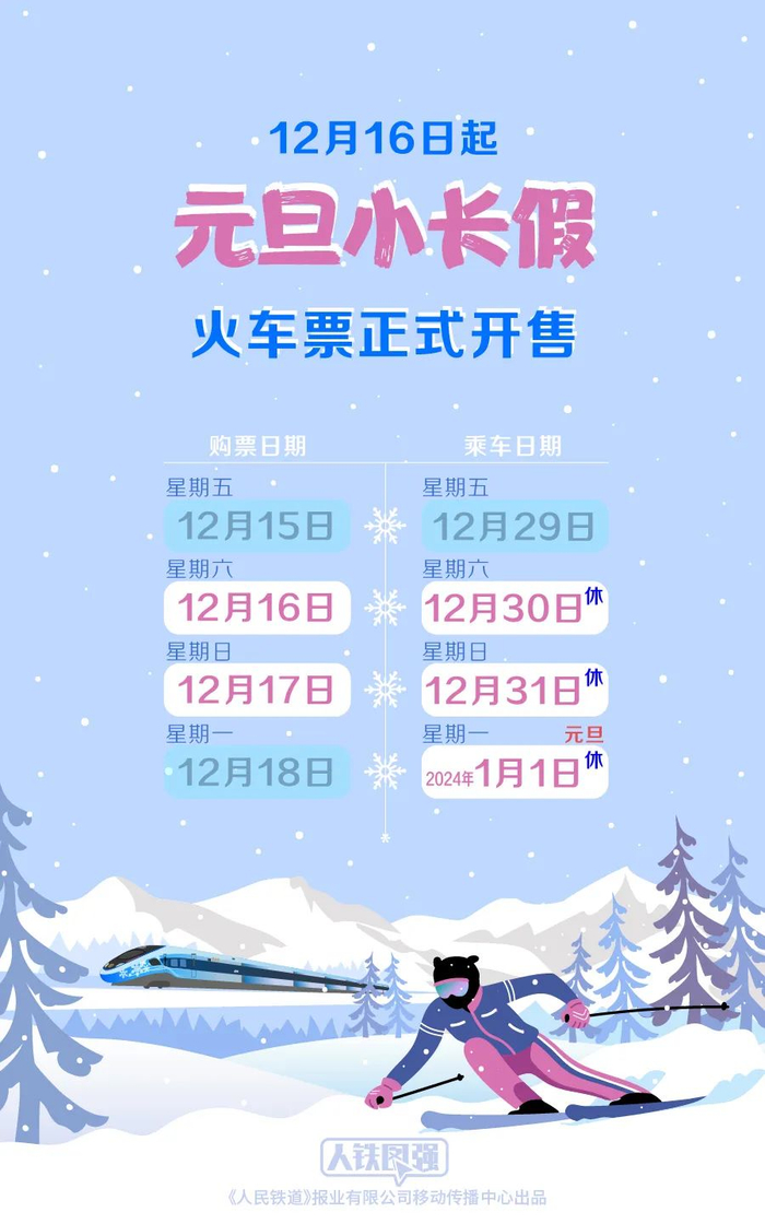 　　来源于铁路12306微信公号