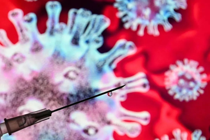 ▲新冠病毒资料图 来源：视觉中国-VCG111362111003