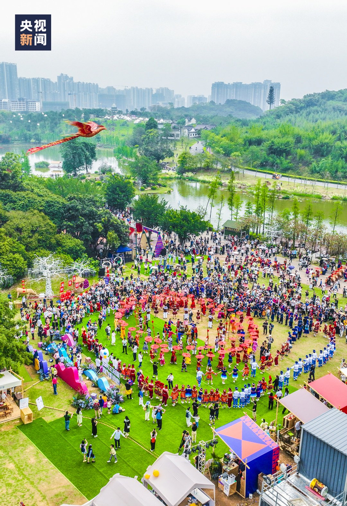 △2023年“壮族三月三·八桂嘉年华”开幕式