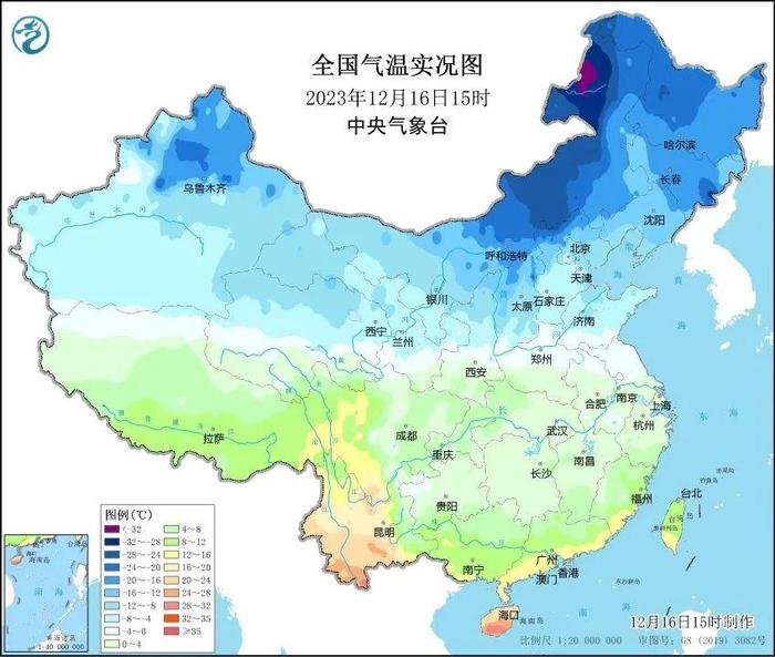 寒潮影响收尾 新一轮较强冷空气继续刷低气温