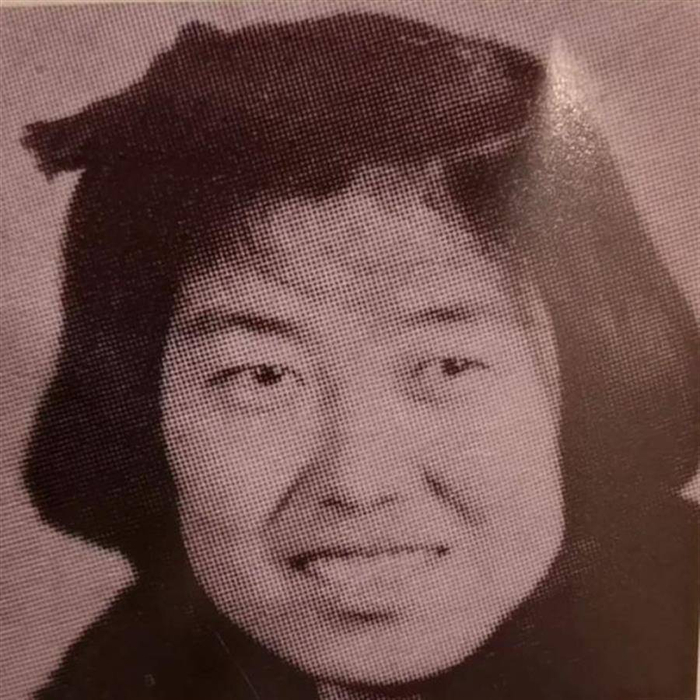 执行任务前，张连芳拍摄的证件照。（张连芳 供图）