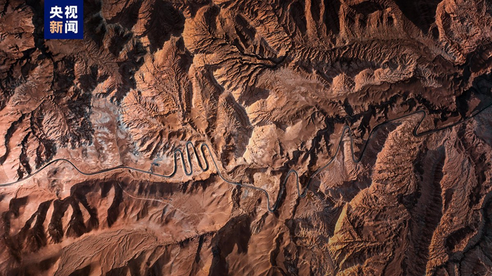 △俯瞰札达土林