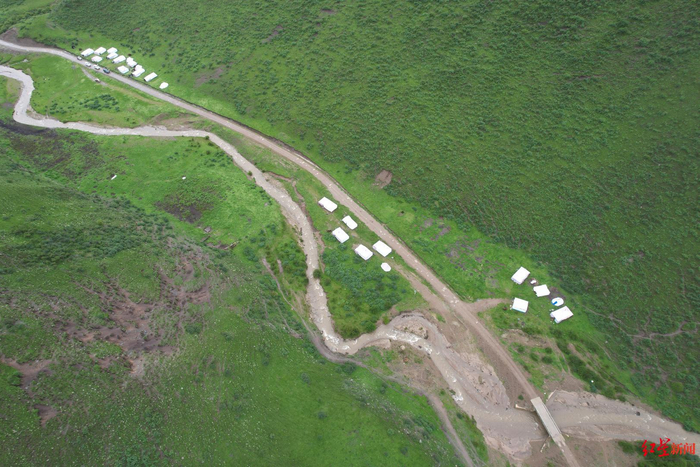 ▲阿坝县珠姆沟