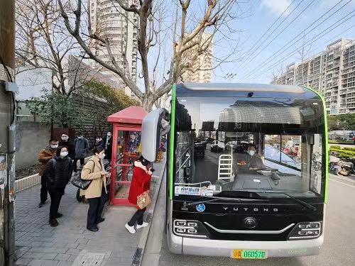 图说：南外滩“金融直通车”。刘歆摄（下同）