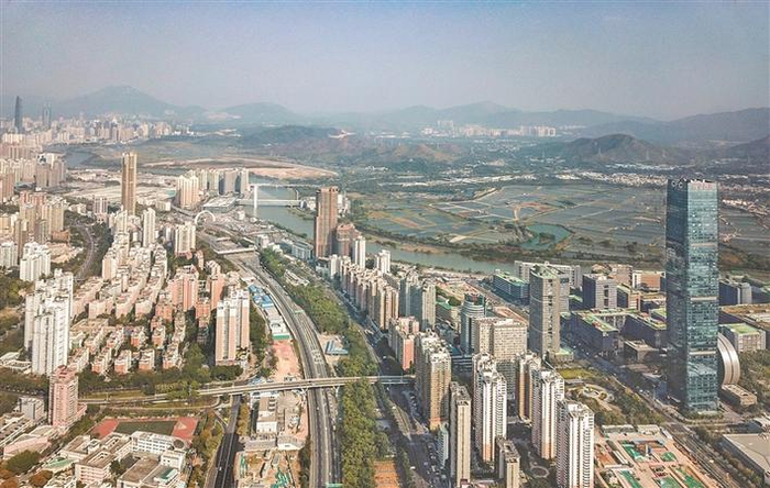 河套深港科技创新合作区。深圳特区报记者 何龙 摄