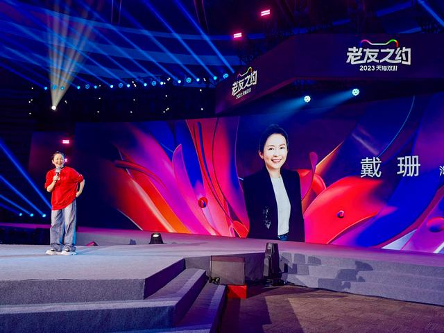2023年双11阿里巴巴媒体沟通会上戴珊最后一次公开以淘天集团CEO身份露面。新京报贝壳财经记者程子姣 摄