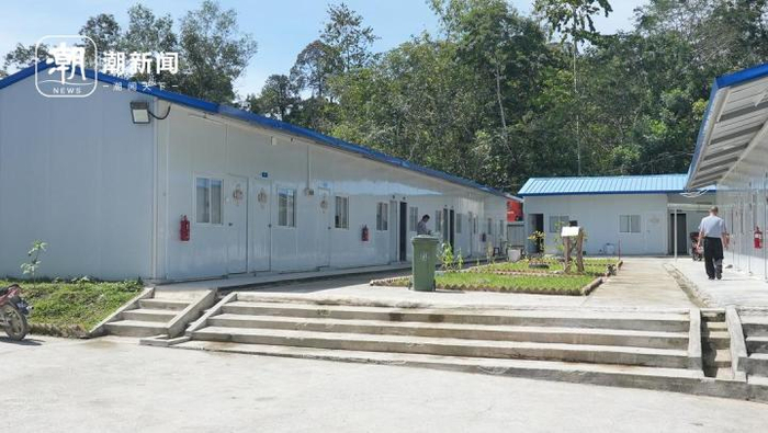 马东铁八分部一工区的营地